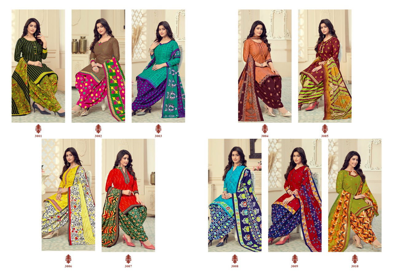 Megha Rang Resham 3 Latest Fancy Regular Wear Cotton Printed Dress Material Collection